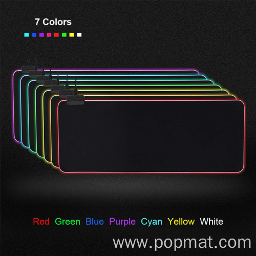 Anti-slip customized gaming LED mouse pads